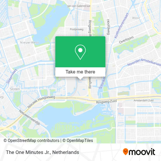 The One Minutes Jr. map
