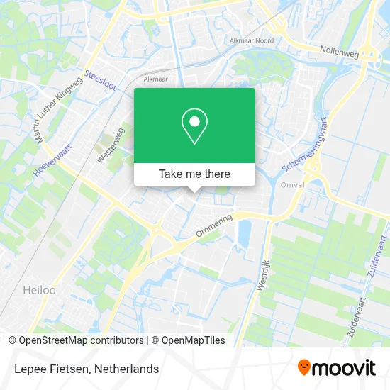 Lepee Fietsen map
