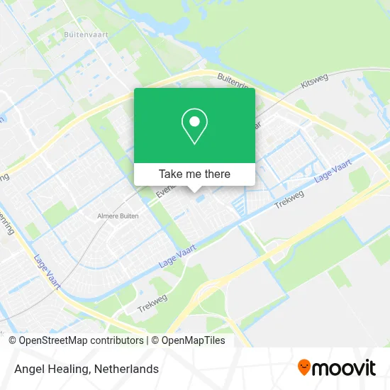 Angel Healing map