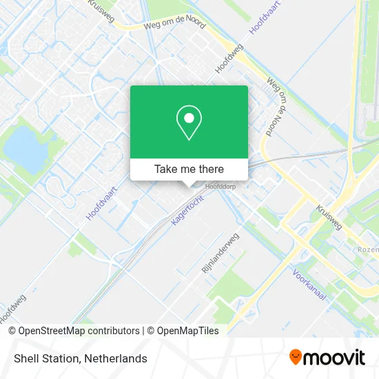 Shell Station map