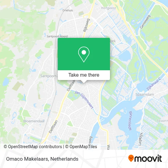 Omaco Makelaars map