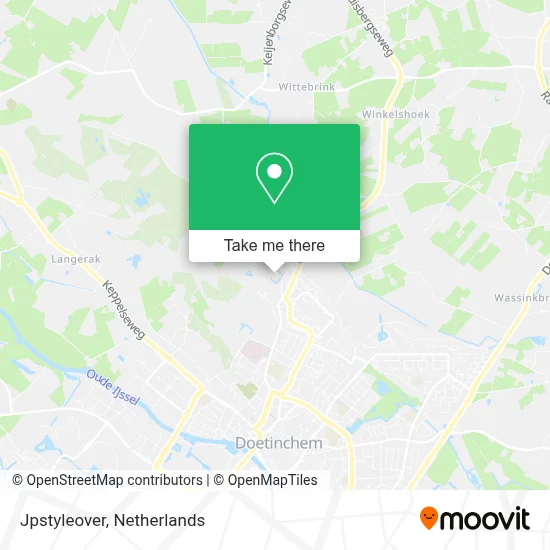 Jpstyleover map