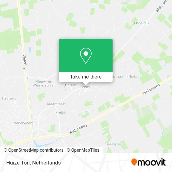 Huize Ton map