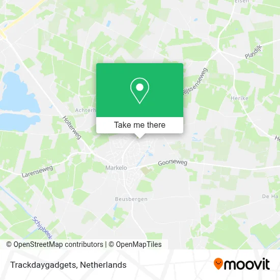 Trackdaygadgets map