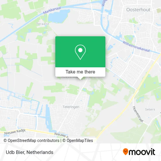 Udb Bier map
