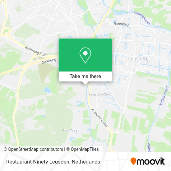 Restaurant Ninety Leusden map