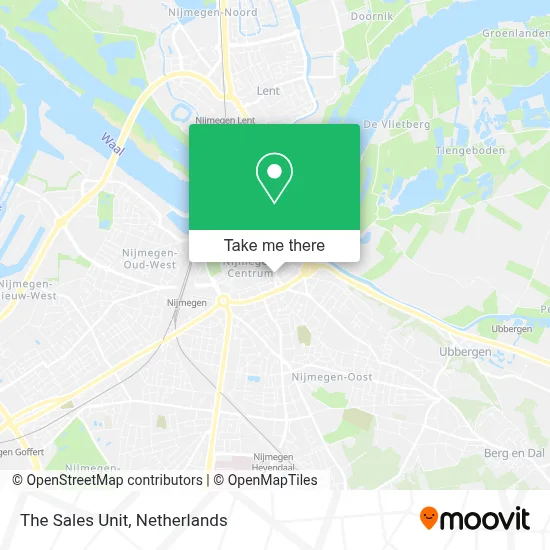 The Sales Unit map