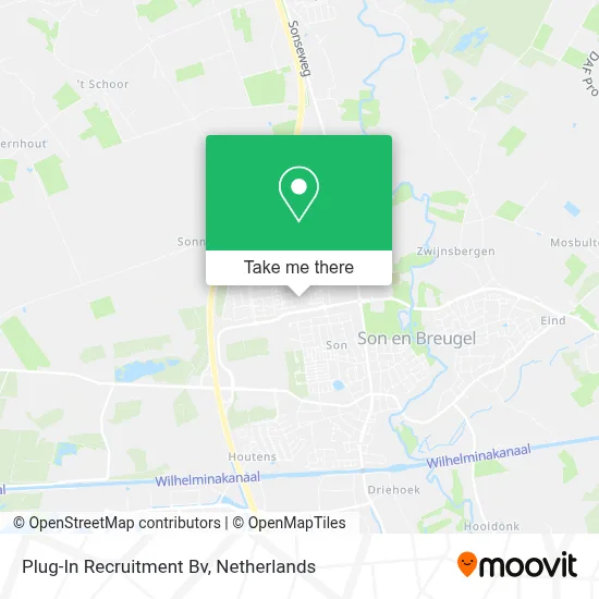 Plug-In Recruitment Bv map