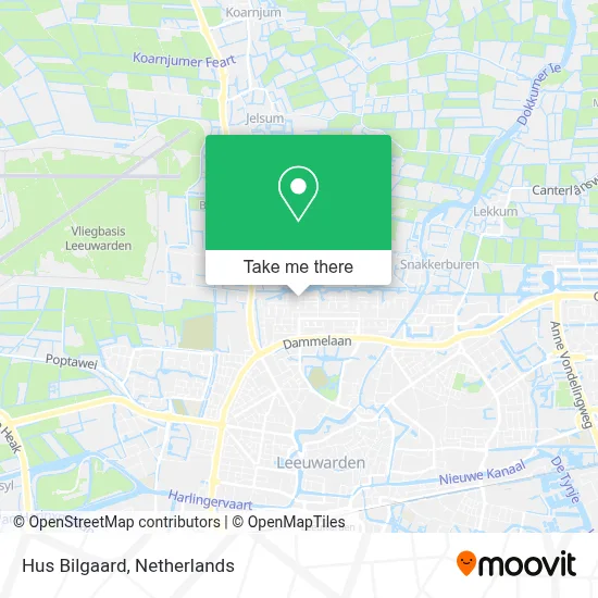 Hus Bilgaard map
