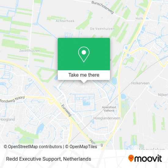 Redd Executive Support map