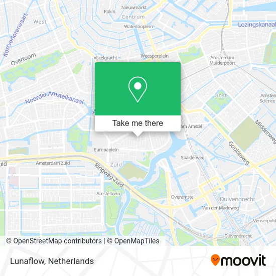 Lunaflow map