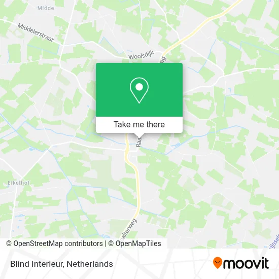 Blind Interieur map