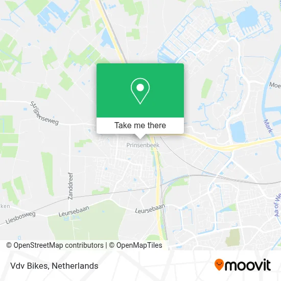 Vdv Bikes map