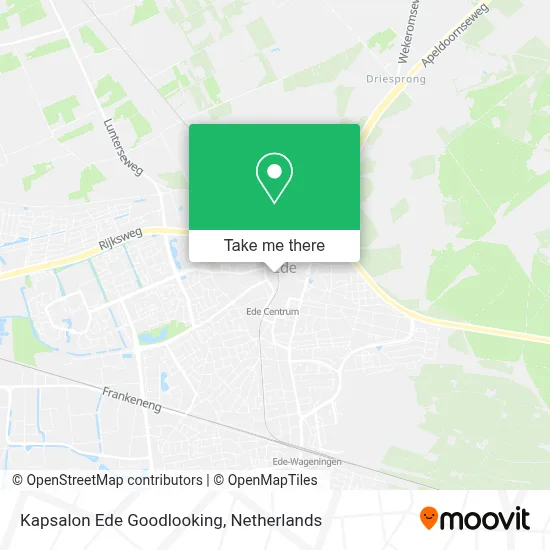 Kapsalon Ede Goodlooking map