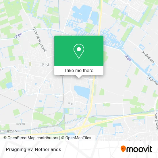 Prsigning Bv map