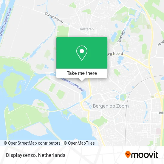Displaysenzo map