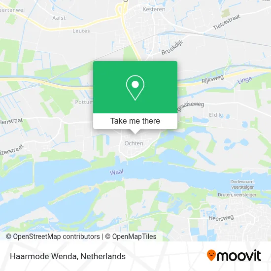 Haarmode Wenda map