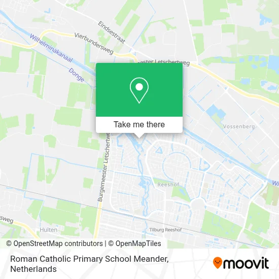 Roman Catholic Primary School Meander map