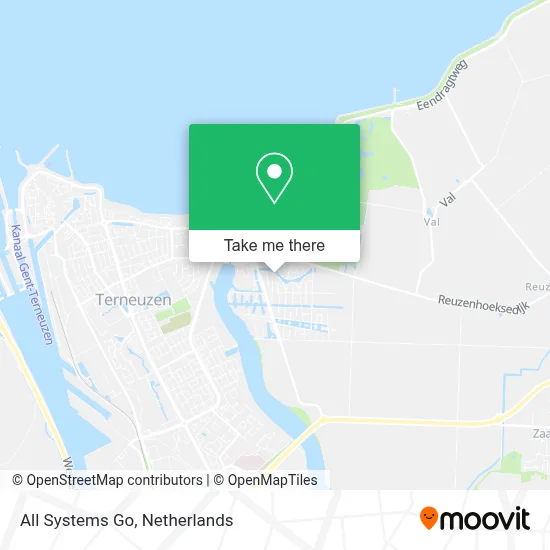 All Systems Go map