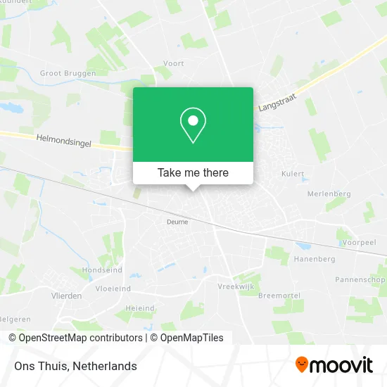 Ons Thuis Karte