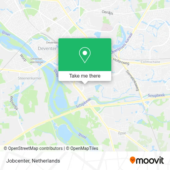 Jobcenter map