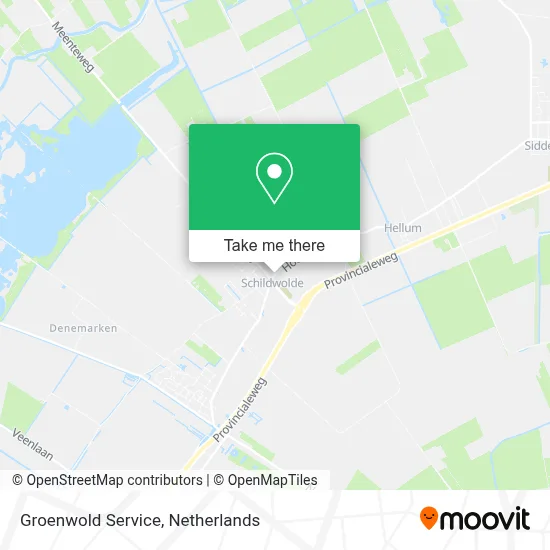 Groenwold Service map