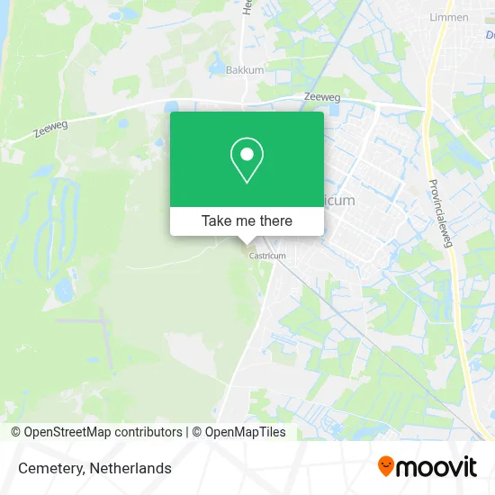Begraafplaats map