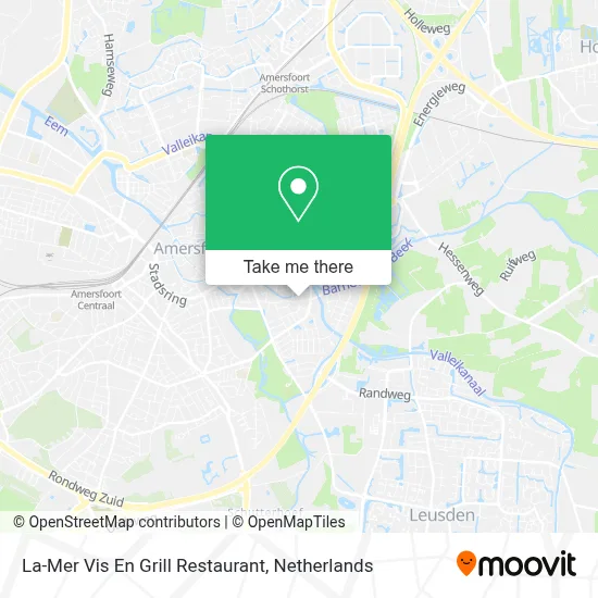 La-Mer Vis En Grill Restaurant map