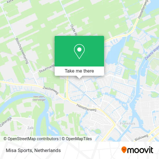 Misa Sports map