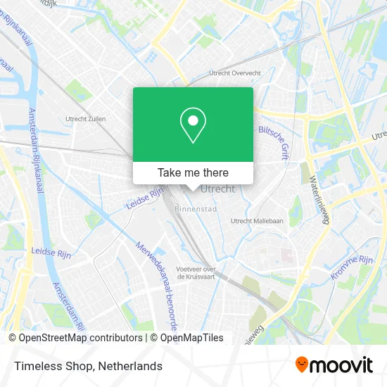 Timeless Shop map