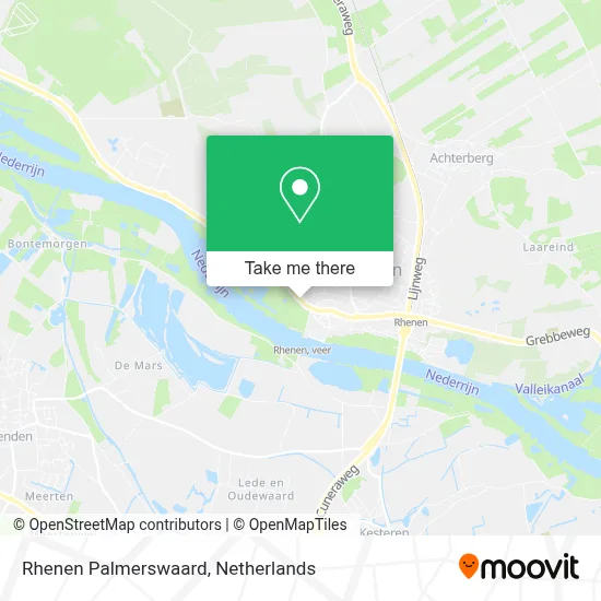 Rhenen Palmerswaard map