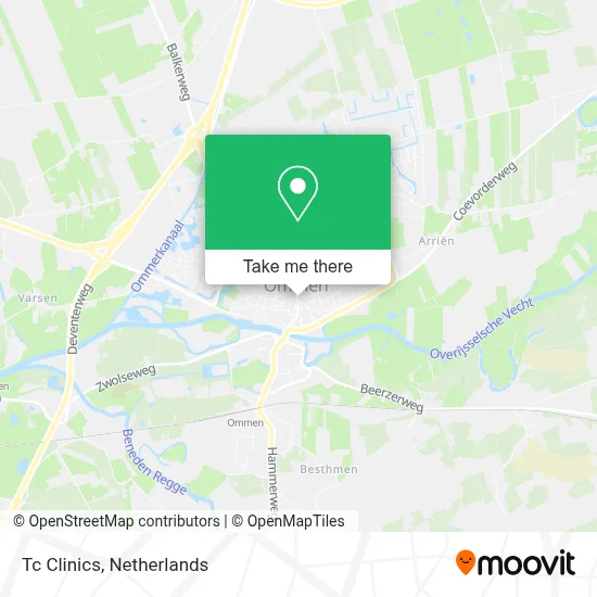 Tc Clinics map