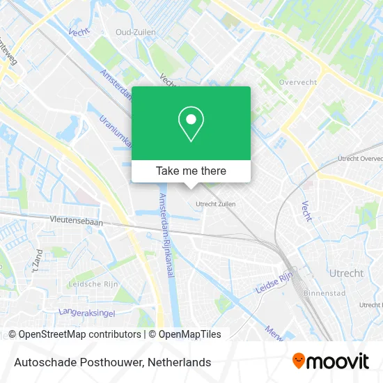Autoschade Posthouwer map