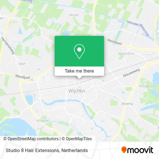 Studio 8 Hair Extensions map