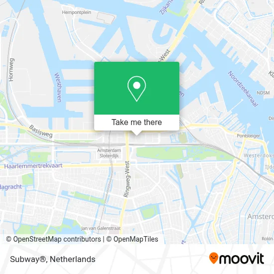 Subway® map