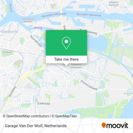 Garage Van Der Wolf map