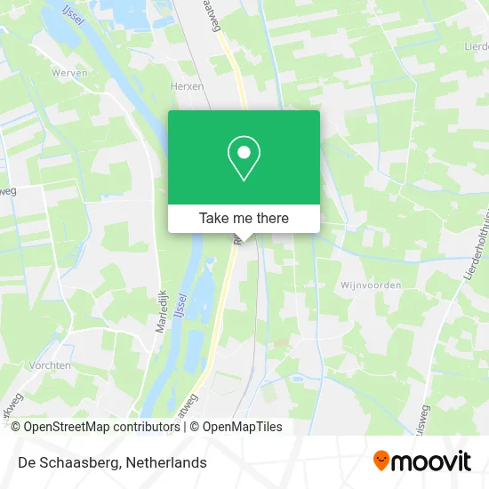 De Schaasberg map