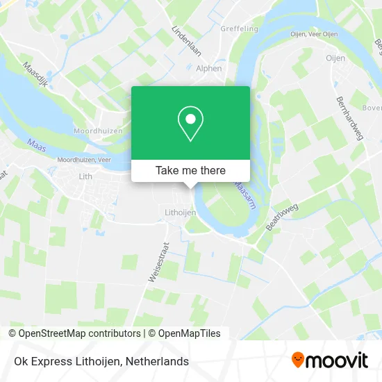 Ok Express Lithoijen map