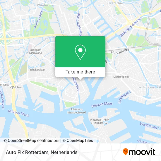 Auto Fix Rotterdam Karte