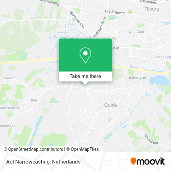 Adl Narrowcasting map