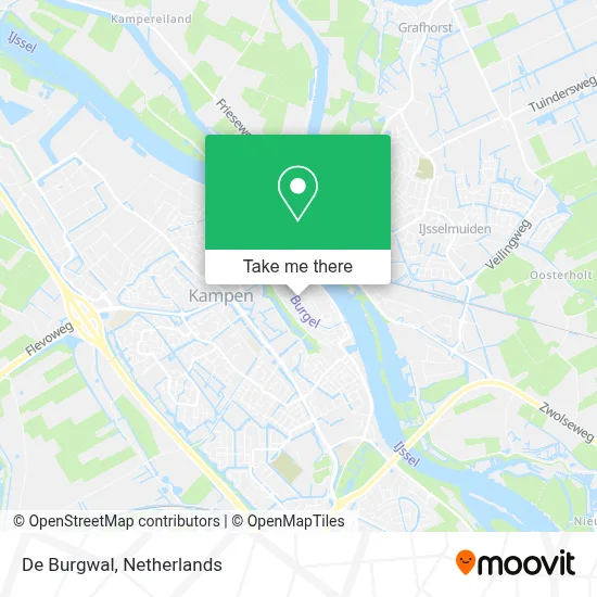 De Burgwal map