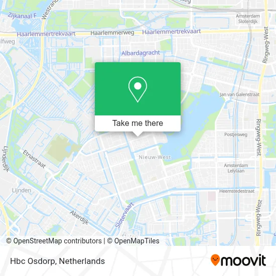 Hbc Osdorp map