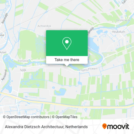 Alexandra Dietzsch Architectuur map