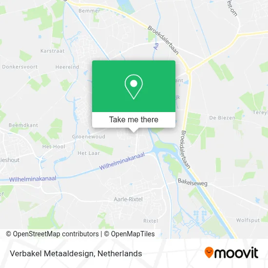 Verbakel Metaaldesign map