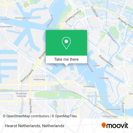 Hearst Netherlands map