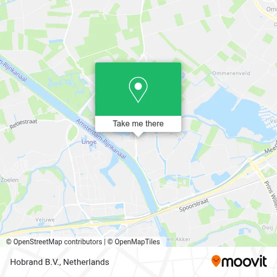Hobrand B.V. map