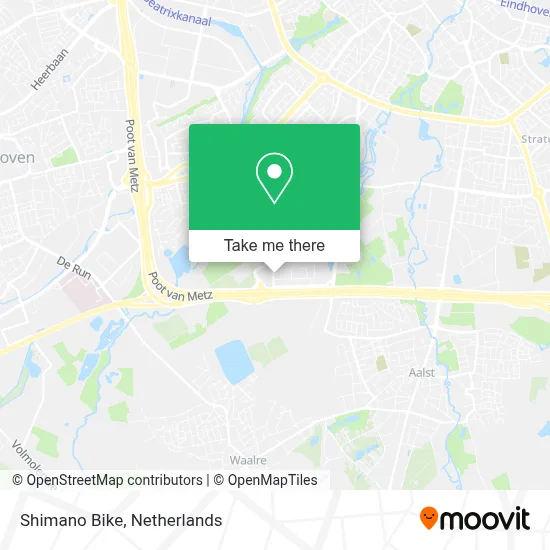 Shimano Bike map