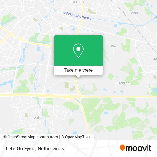 Let's Go Fysio map