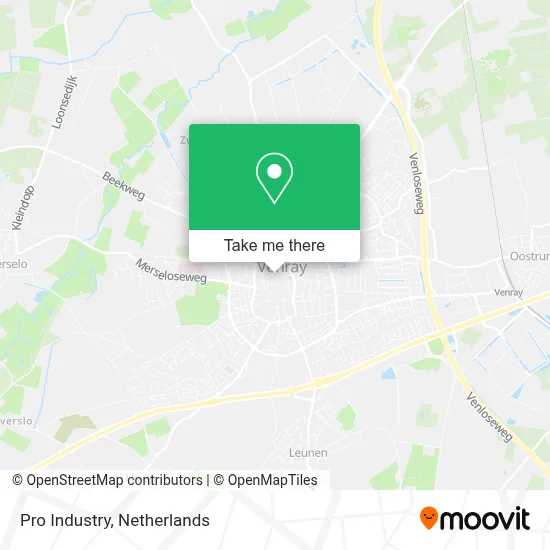 Pro Industry map