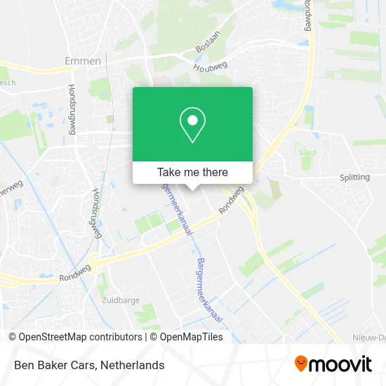 Ben Baker Cars map